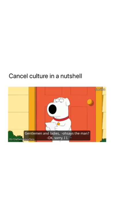 c a n c e l c u l t u r e
