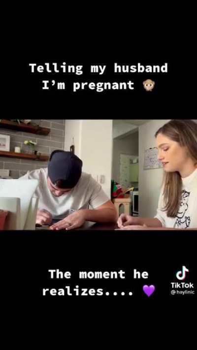 Telling your husband you&rsquo;re pregnant with lottery scratchers