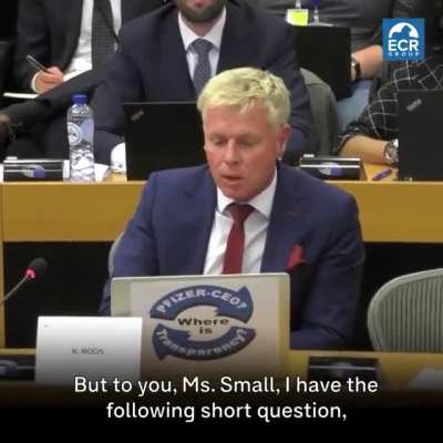 In COVID hearing, Pfizer director admits the vaccine was never tested on preventing transmission. "Get vaccinated for others" was always a lie and the only purpose of the COVID passport was to force people to get vaccinated.