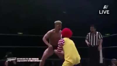 Ronald be freaking