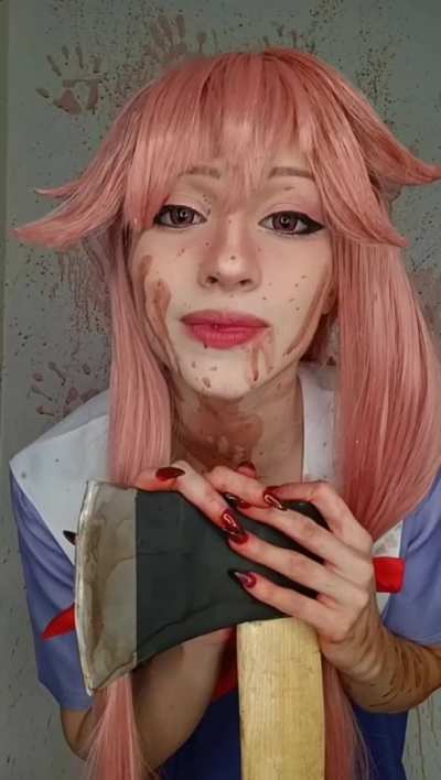 Yuno Gasai from Mirai Nikki by Mochidoll 💕