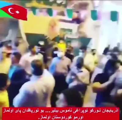 This is not Baku. This is Urmia, Iran. &ldquo;Yaşa Azerbaycan&rdquo;