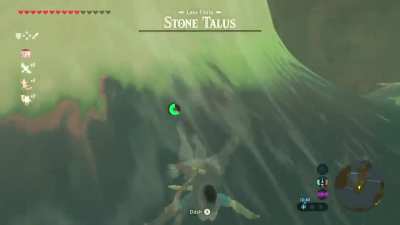 He hit me so hard i got buried into the ground