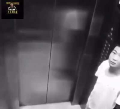 Well, as long as there&rsquo;s no one outside the lift...