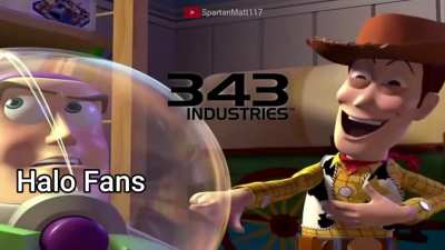 Buzz look! A playable elite! 343 trolling us lol