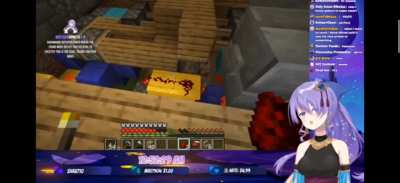 Meanwhile Moona successfully made a secret underground passage in her house