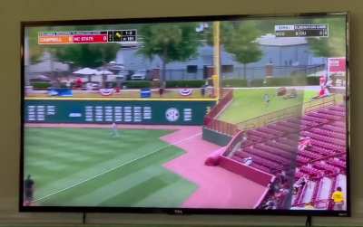 To get a foul ball