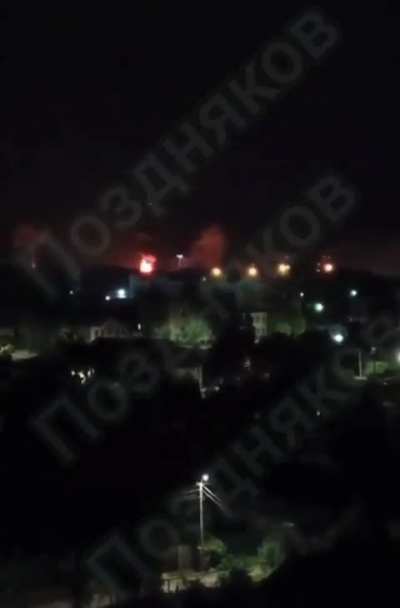 Ukraine drones hit Pskov military airfield, where military transport airplanes are located