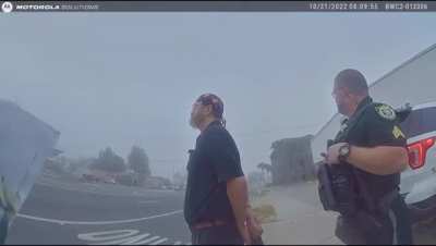 Cops in Florida stop blind man walking home from jury duty