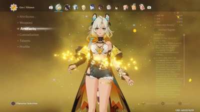 Redhorn Noelle Lunar Crystalize Teams with Furina Vs Ineffa