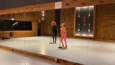 Instagram song and dance