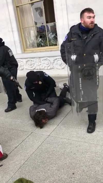 Insurrectionist gets arrested trying to break into US Capitol