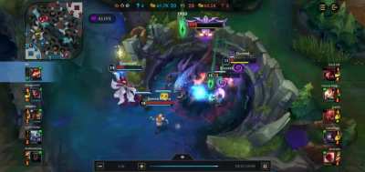 Luckiest Baron Steal by Teemo plus double kill