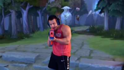 POV: Attacking Sniper as a Melee Hero