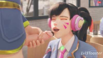 D.Va gets a sweet and salty surprise