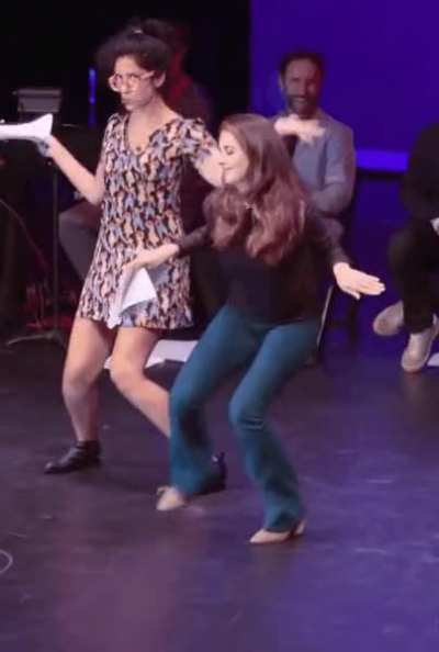 Alison's amazing dance moves