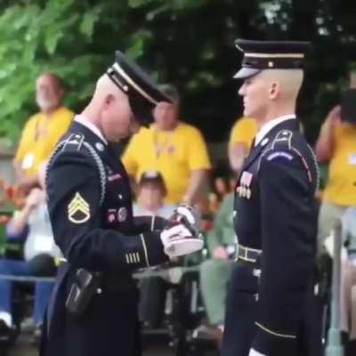 To make fun of a Guard Commander inspection