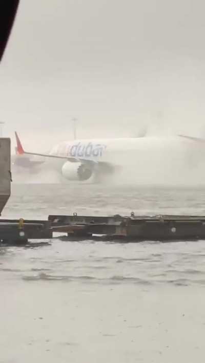 Pretty wild day at DXB Today.