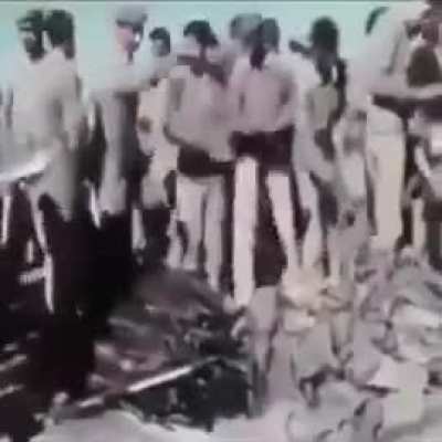Today (16 Dec) the Indian military celebrates the 1971 Bangladesh Liberation war "Vijay Diwas" (Victory Day), and can you believe they actually had a "Depantsing" Ceremony on the Prisoners of war. Hannibal would've loved this. (Note: Absolutely NO hate in