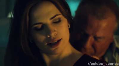 Hayley Atwell Tongue Kissing in "The Sweeney" (2012)