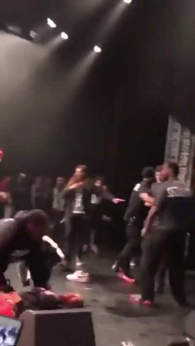 Y’all remember when X got knocked out while performing live barefoot? This shit was wild asf, R.I.P X