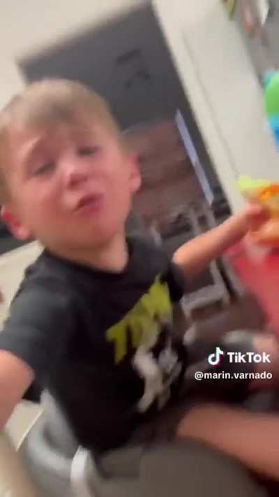 Little Boy found out 2Pac is dead 💔