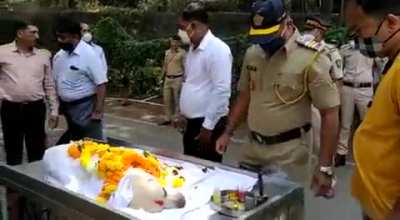 Bomb Detection Dog Simba Gets a State Funeral, Later Cremated with Three-Gun Salute