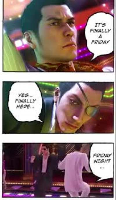 It's finally friday