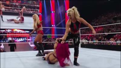 Charlotte and Dana destroy "The Boss"