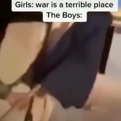 War... War never changes