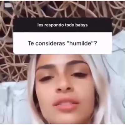 Ustedes se consideran humildes?