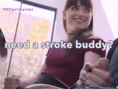 we all need a stroke buddy
