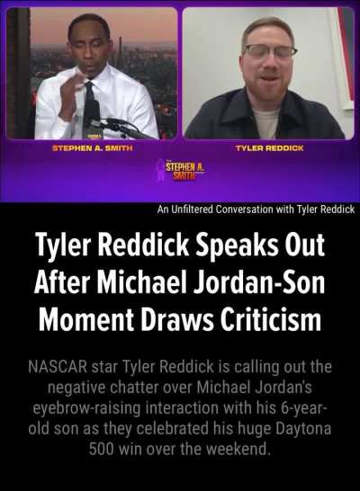 Tyler Reddick speaks out after Michael Jordan – Son moment draws criticism.