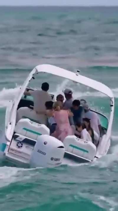 Let me just take a small lake boat into the harsh ocean and leave all my boater common sense at the dock along with multiple other bad choices