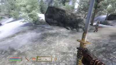 I have no idea why they were fighting but the noise he makes when he dies is funny af
