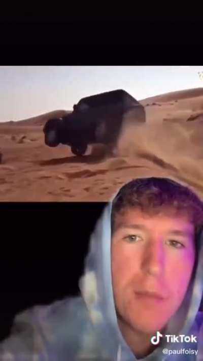 a tiktok compilation of people *almost* dying