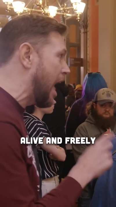 Christian Preacher Harassing People who are Advocating for LGBTQ Rights