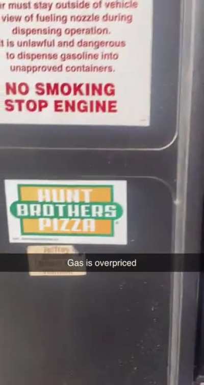 &ldquo;Gas is outrageous&rdquo; Gas: