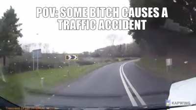 I thought I told her to get off the road