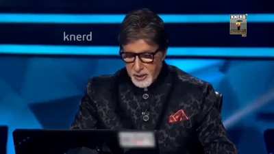 Big B at it again