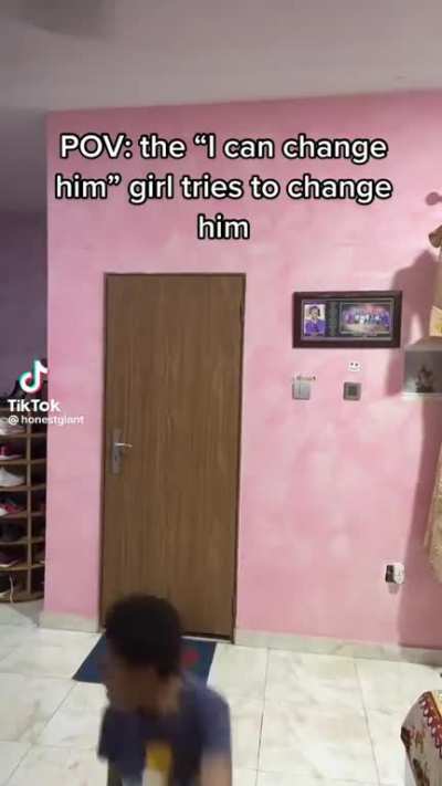 The hair flip of true love