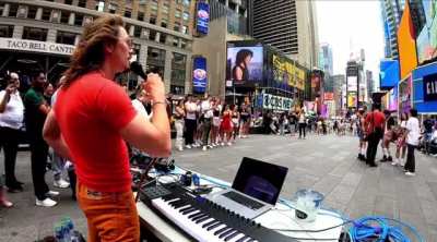 TikTok dancer are upset they can&rsquo;t hear their own music during Marc Rebillet&rsquo;s live performance