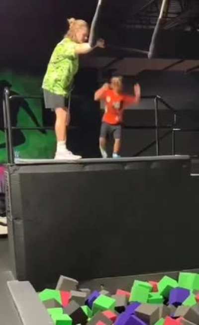 The flying trapeze