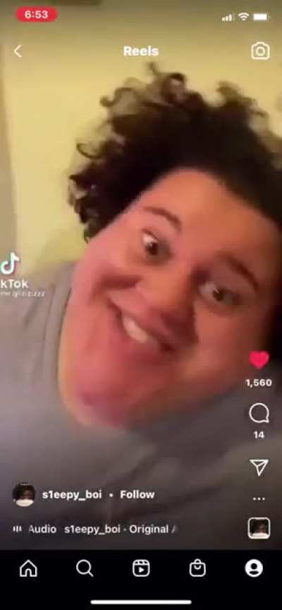 Looks like eat that pussy went for the wrong kind of pussy