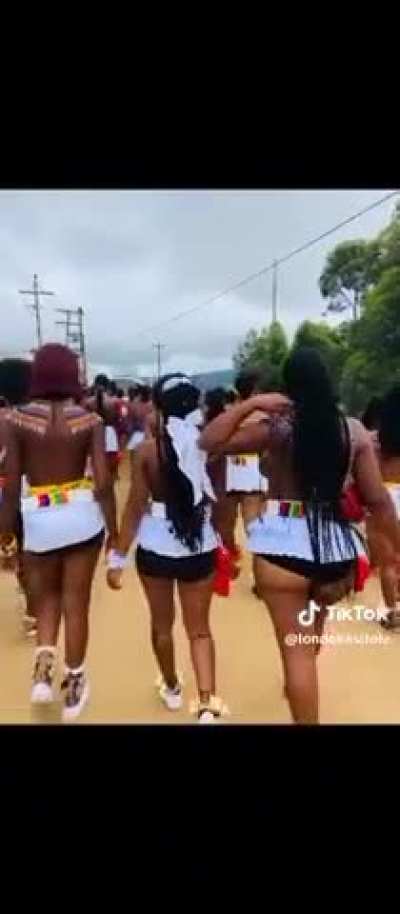 Group walking 
