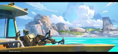 The launch trailer preview gives us a good angle at the new « Storm Point » map.