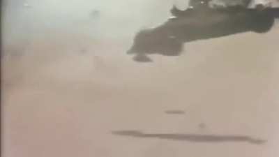 Strange physics in Indycar crash
