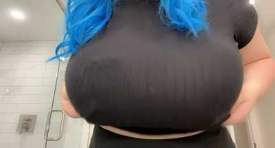 Would my tits go BOINGG or POW! 🤔