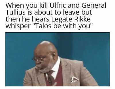 "What was that legate?"