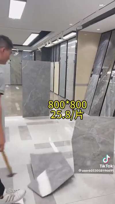 my sense of humor has descended to the point where i&acirc;m laughing on the floor to a video on tiktok of a chinese person breaking ceramic tiles with a hammer